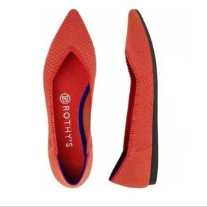 NWT Rothy'’s The Point Persimmon Sz 8, 8.5 & 9